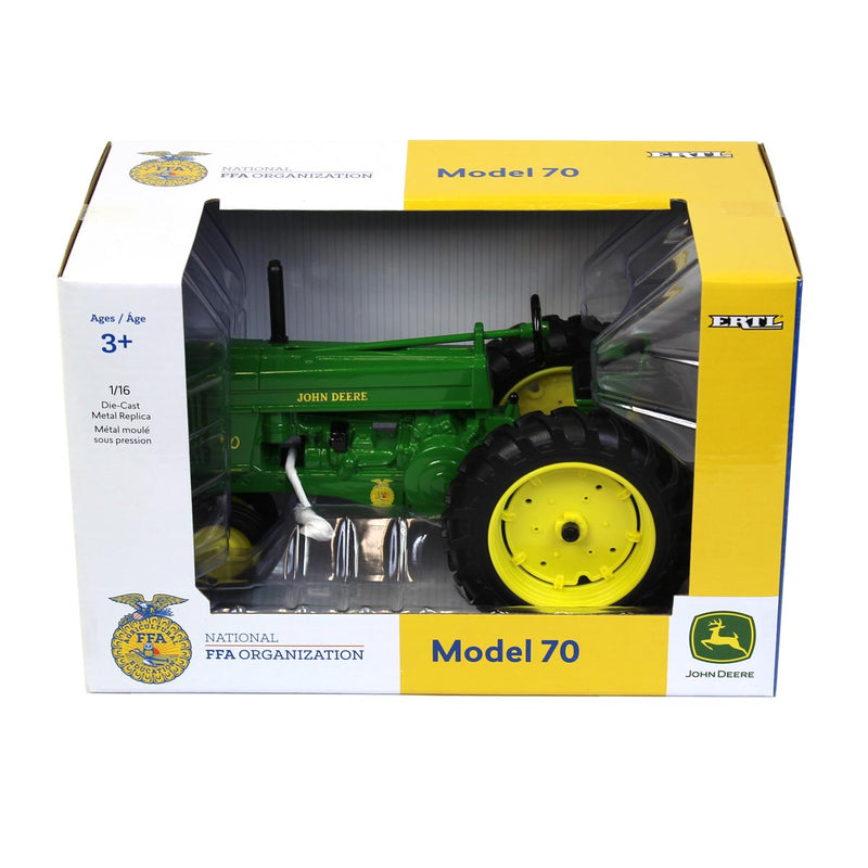 1/16 John Deere 70 Tractor with Narrow Front & FFA Logo by ERTL