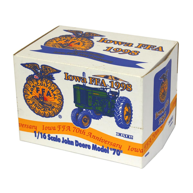 1/16 John Deere 70 Tractor with Narrow Front & Umbrella, 1998 IA FFA Limited Edition