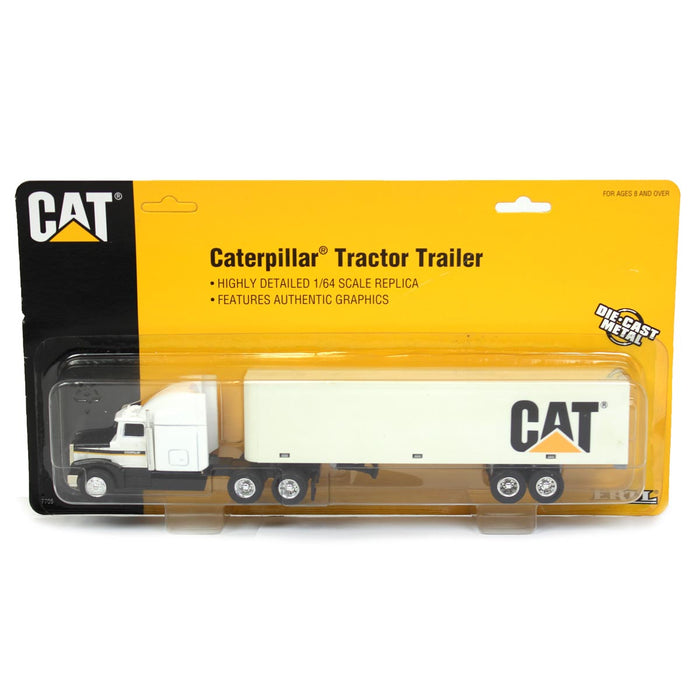 1/64 Caterpillar Peterbilt Tractor Trailer, Made by ERTL in 1996