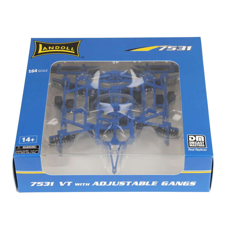 1/64 Landoll 7531-29 Adjustable Gang Vertical Tillage Tool by Diecast Masters