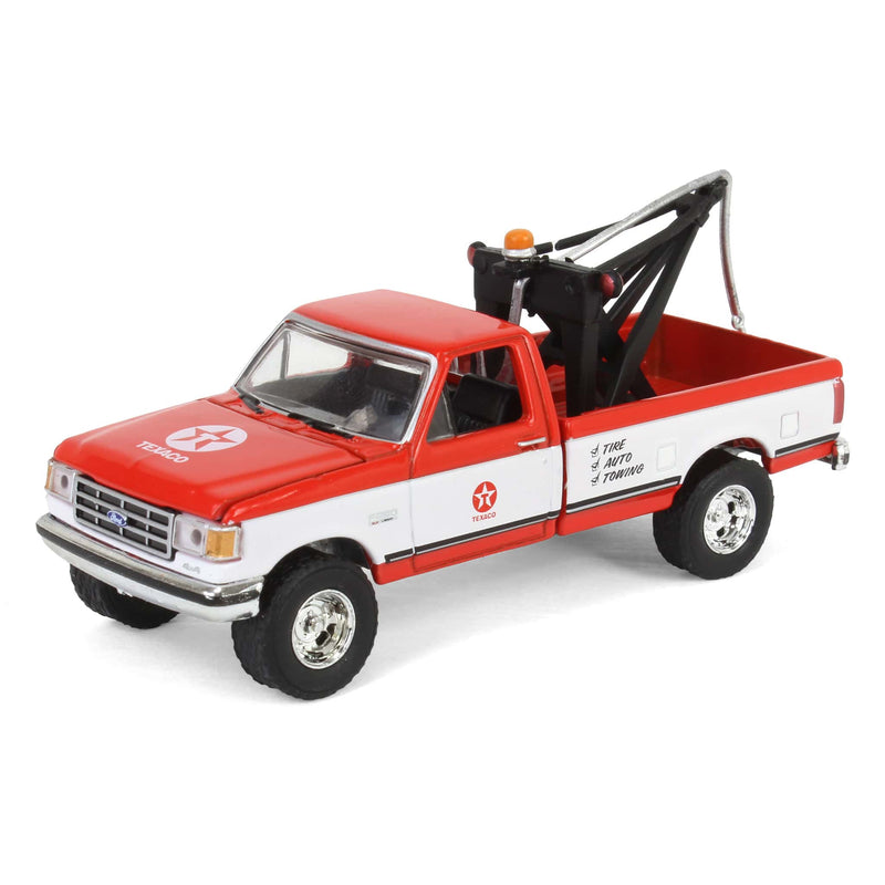 1/64 1988 Ford F-250 with Drop-In Tow Hook, Texaco Special Edition Series 1