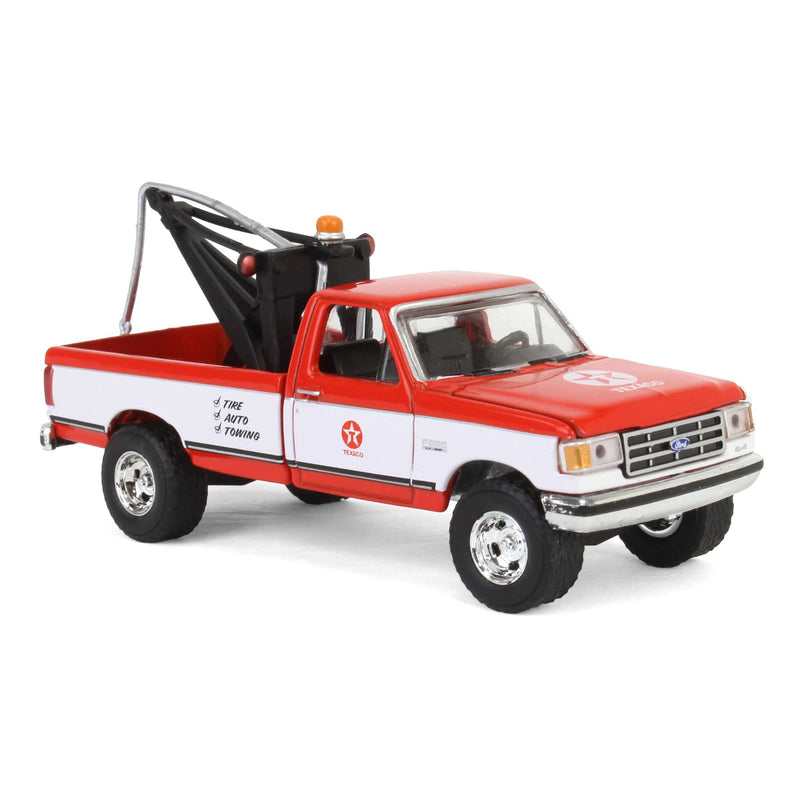 1/64 1988 Ford F-250 with Drop-In Tow Hook, Texaco Special Edition Series 1