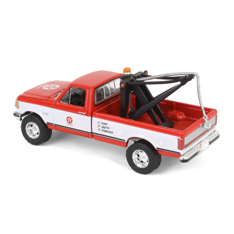 1/64 1988 Ford F-250 with Drop-In Tow Hook, Texaco Special Edition Series 1