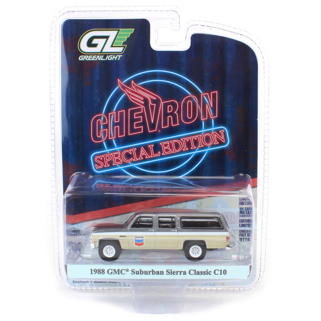 コレクション SUBURBAN 19960214 MK 1/64 Scale Chevrolet Suburban Silver Diecast Car Model Toy