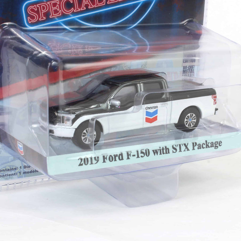Black Color Chrome Chase ~ 1/64 2019 Ford F-150 XL With STX Package, Chevron Special Edition Series 1