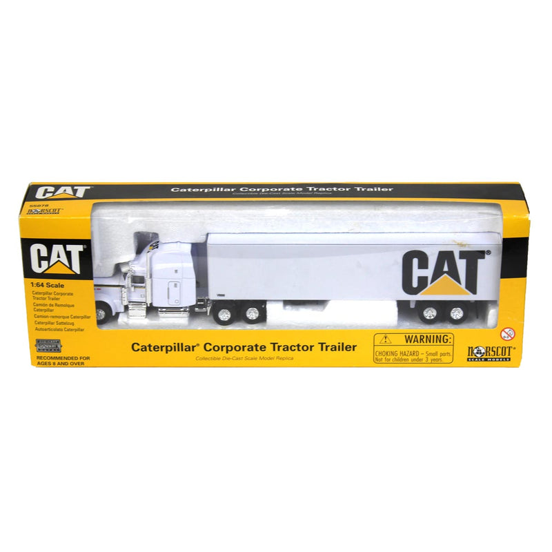 1/64 Caterpillar Corporate Tractor Trailer by Norscot