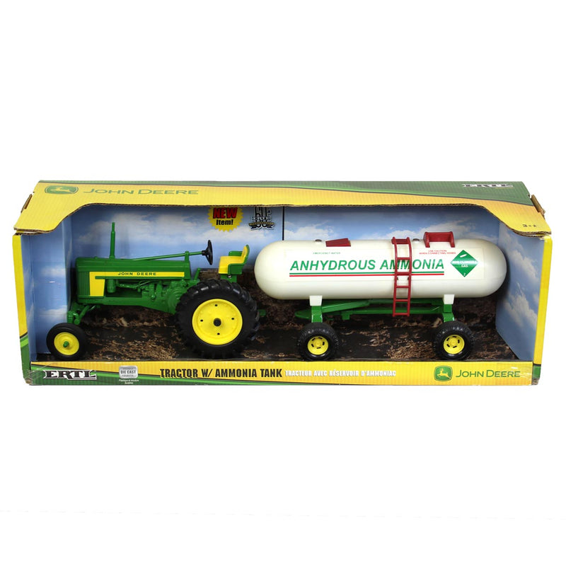 1/16 John Deere Wide Front Tractor with Ammonia Tank by ERTL