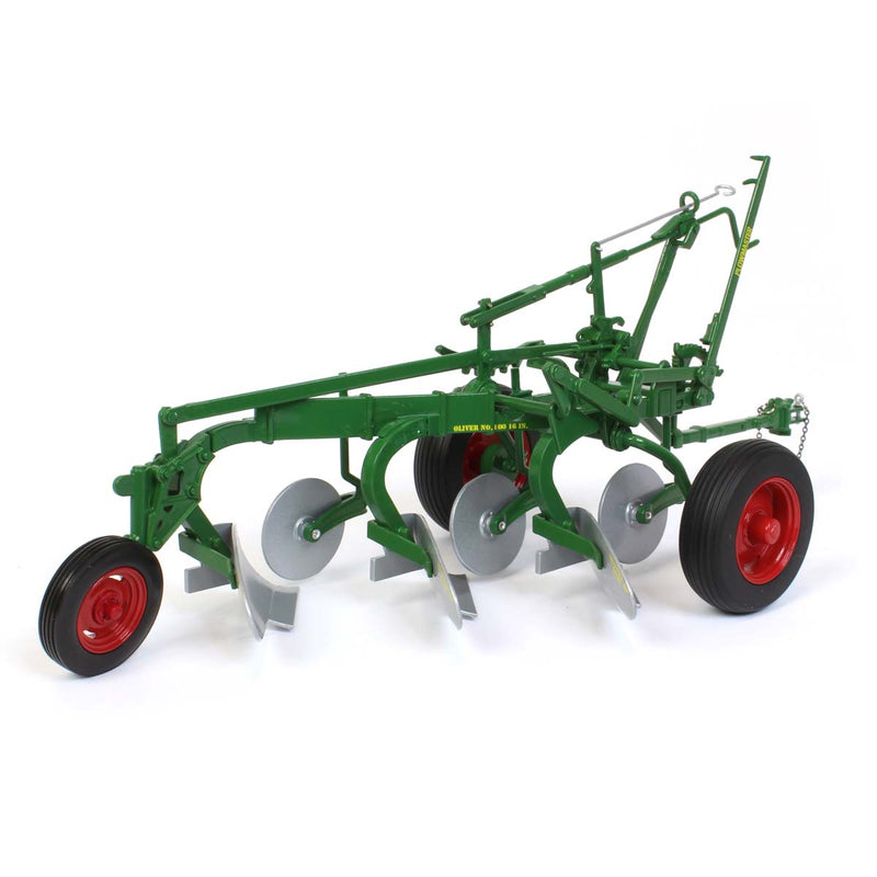 1/16 High Detail Oliver 3 Bottom Plow with Rubber Tires by SpecCast