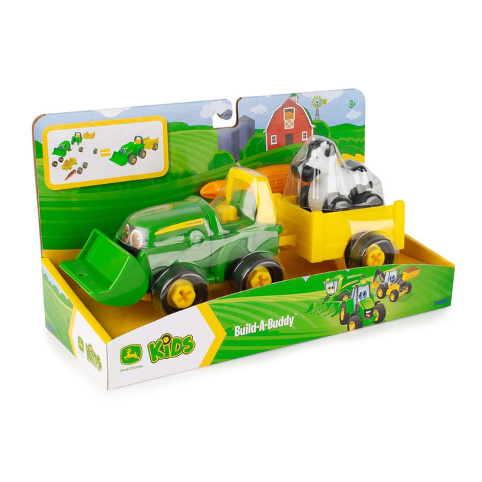 John Deere Bonnie Build-a-Buddy with Wagon and Cow