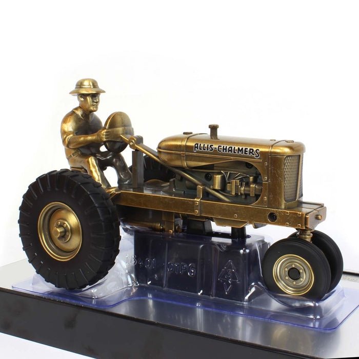 Bronze/Gold Chase Unit ~ 1/16 Allis Chalmers WC with Driver, ERTL 75th Anniversary