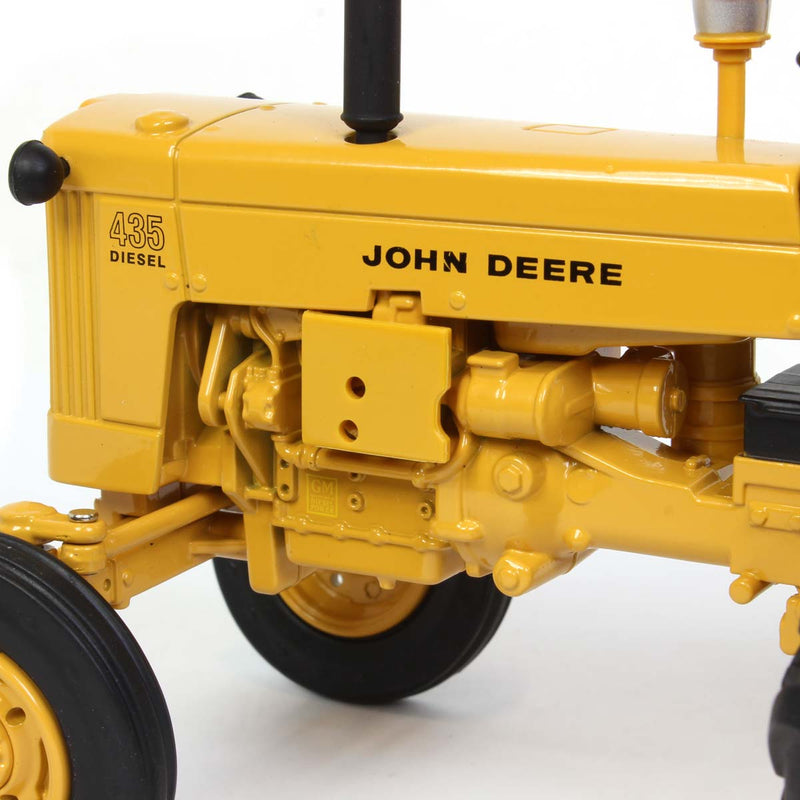 Award Version ~ 1/16 John Deere Industrial Yellow 435, 2019 Two Cylinder Club