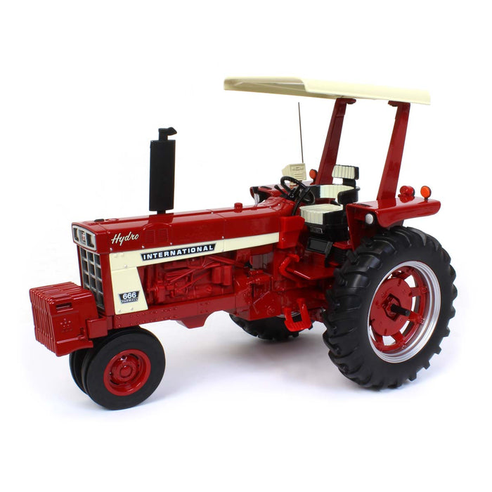 1/16 International Harvester 666 Hydro Narrow Front with ROPS & Fender Radio, ERTL Prestige Collection