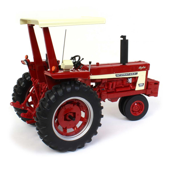 1/16 International Harvester 666 Hydro Narrow Front with ROPS & Fender Radio, ERTL Prestige Collection