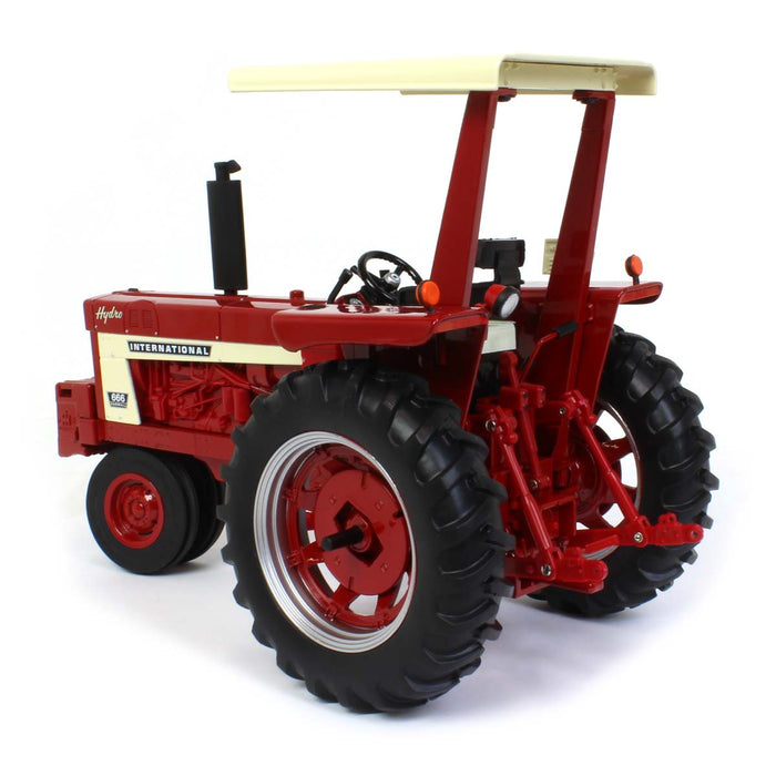 1/16 International Harvester 666 Hydro Narrow Front with ROPS & Fender Radio, ERTL Prestige Collection