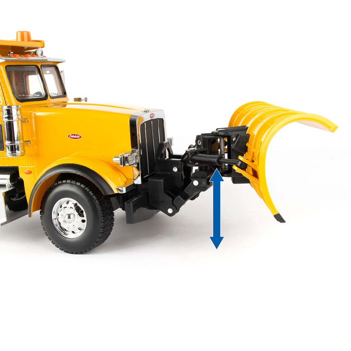 1/16 Big Roads Peterbilt 367 DOT Truck with Snowplow