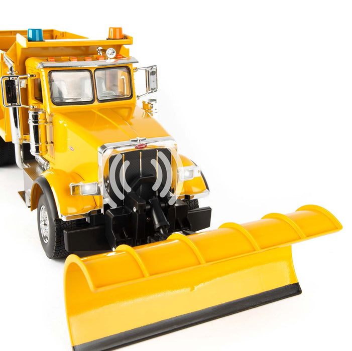 1/16 Big Roads Peterbilt 367 DOT Truck with Snowplow