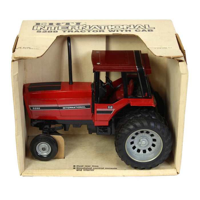 1/16 IH 5288 2WD Tractor with Maroon Cab & Duals