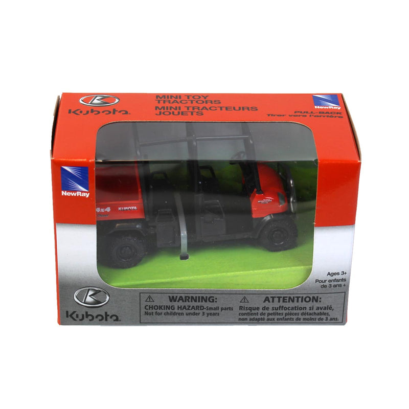 Kubota RTV-1140CPX, Pull Back Motion, Diecast Metal AS-33277