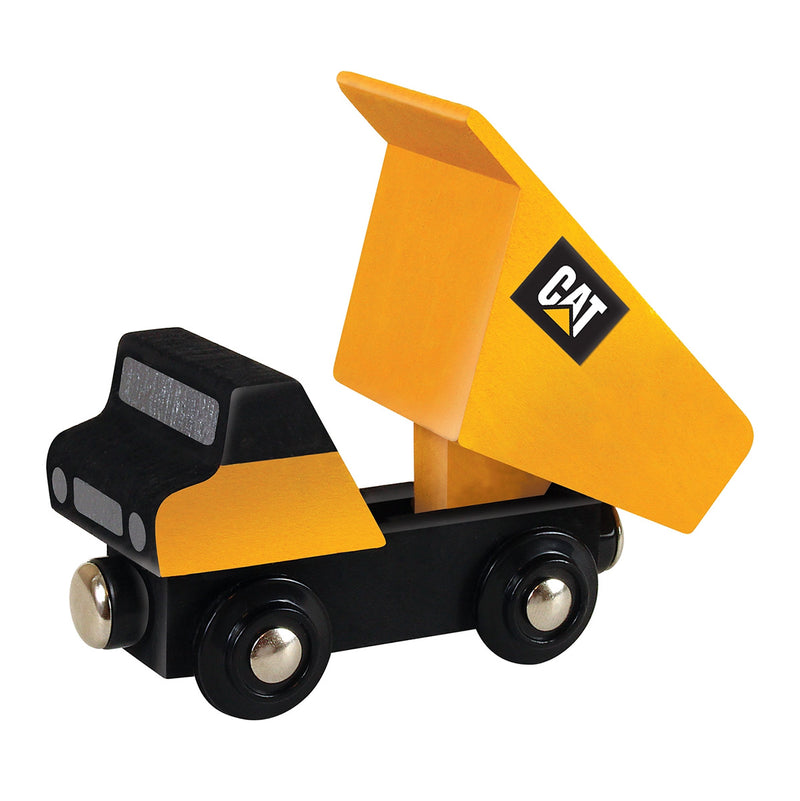 Caterpillar Dump Truck Magnetic Train Car