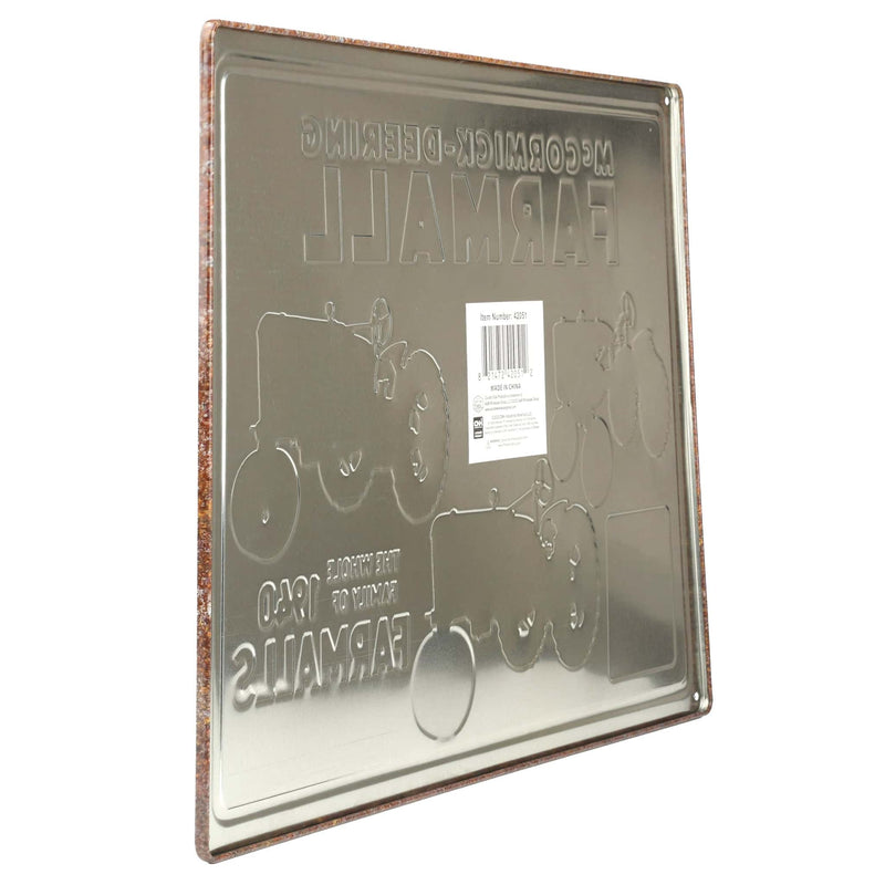 The Whole Family of 1940 Farmalls Tin Sign, 17in x 12in