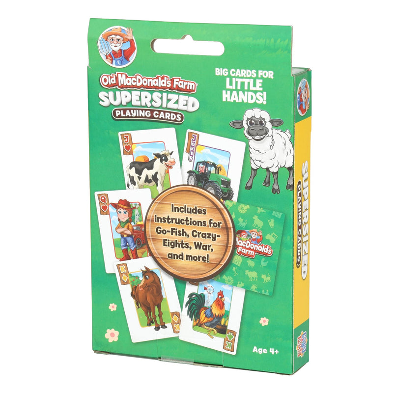 Old MacDonald's Farm Supersized Playing Cards