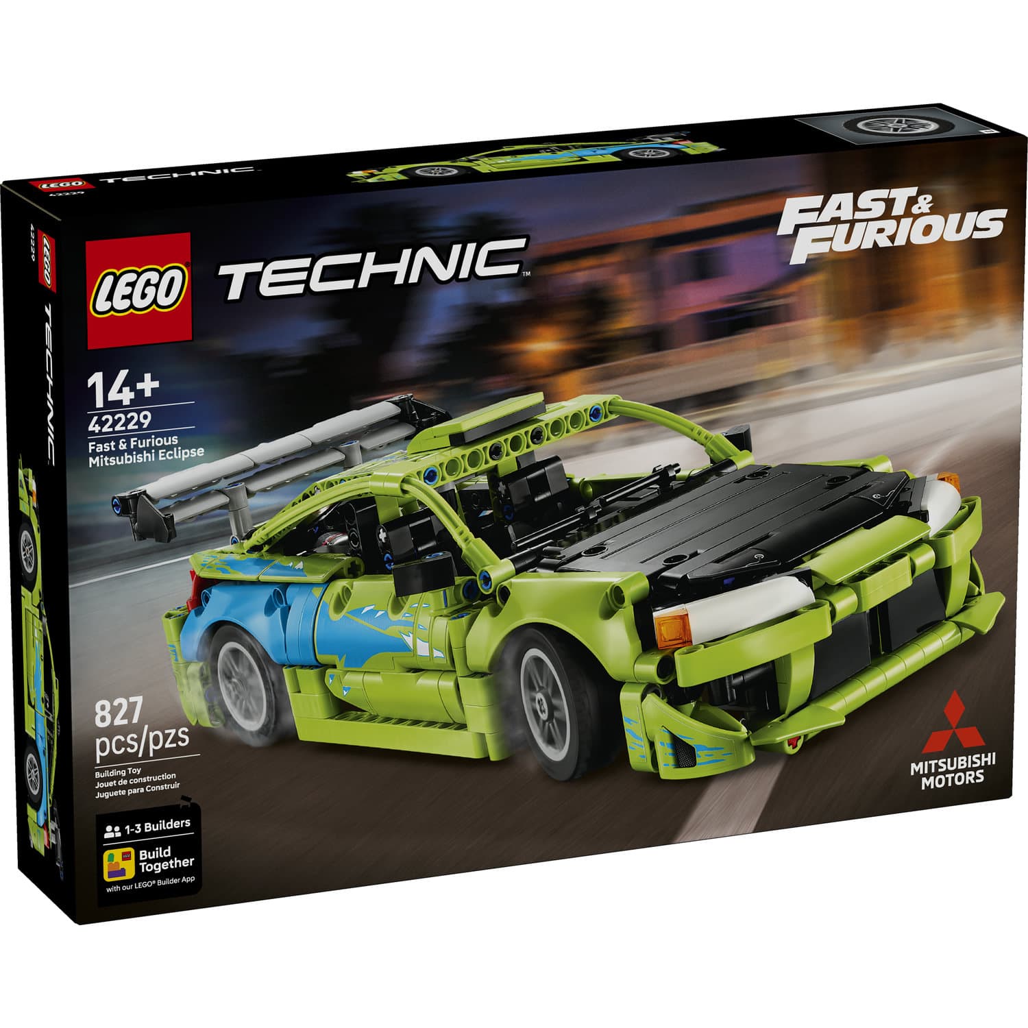 LEGO® Technic™ Fast & Furious Mitsubishi Eclipse Car Building Set