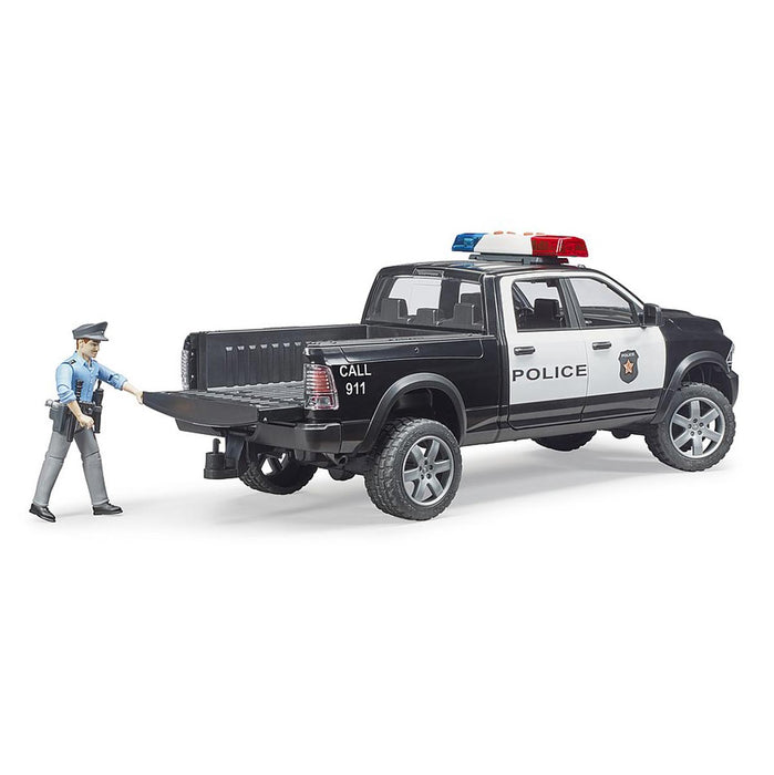 1/16 RAM 2500 Police Truck with Police Officer by Bruder