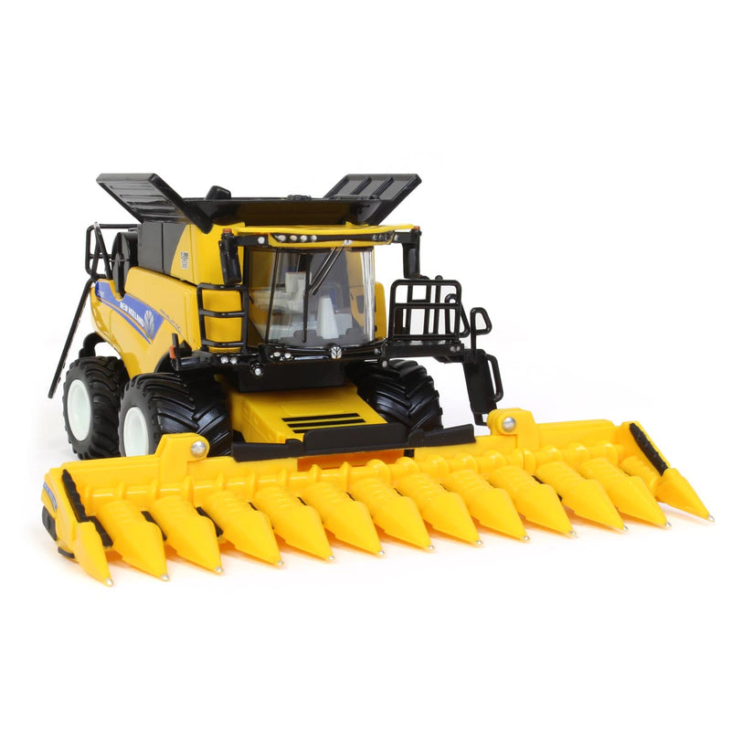 1/64 New Holland CR9.90 Combine with Corn & Draper Heads, 45th Anniv, ERTL Prestige Collection