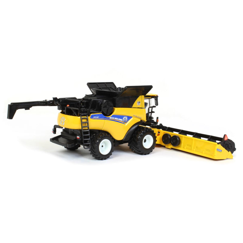 1/64 New Holland CR9.90 Combine with Corn & Draper Heads, 45th Anniv, ERTL Prestige Collection