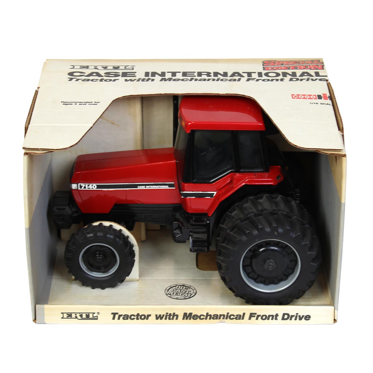 1/16 Case IH 7140 Tractor with Duals & MFD by ERTL, 1987 Special