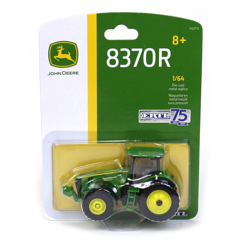 1/64 John Deere 8370R Tractor by ERTL, 75th Anniversary