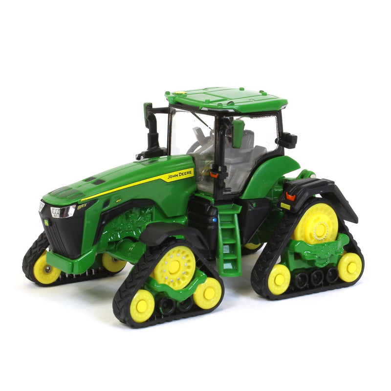 (B&D) 1/64 John Deere 8RX 410 4WD Tractor with Tracks, ERTL Prestige Collection - Damaged Box