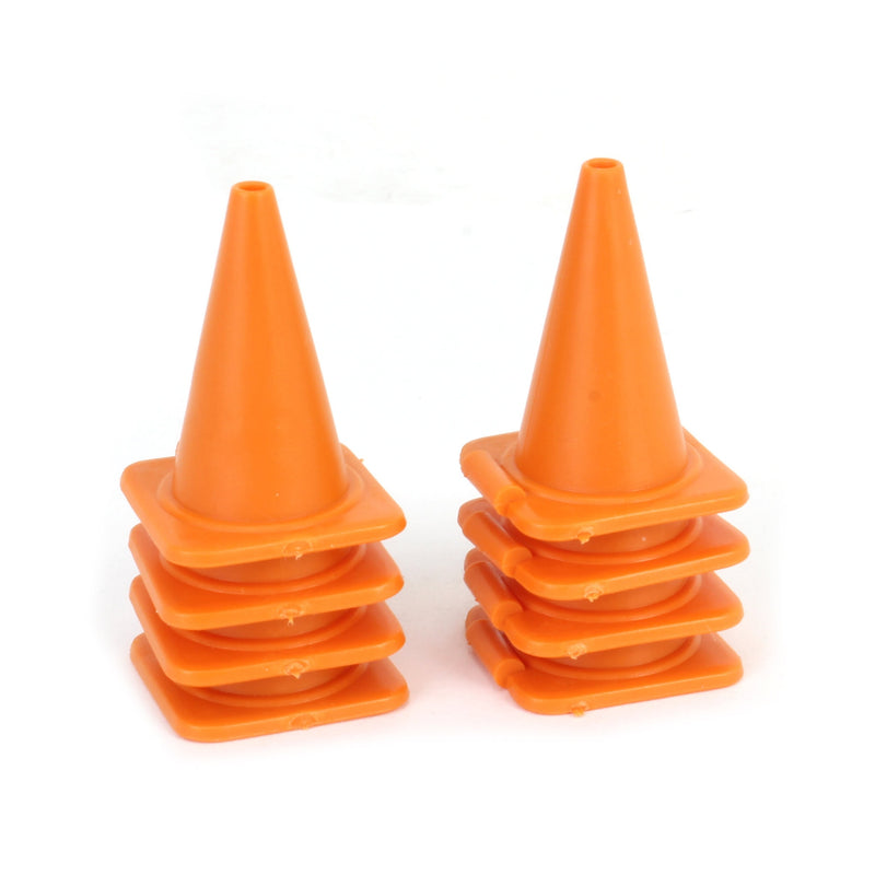 1/16 Set of (8) Bruder Construction Cones