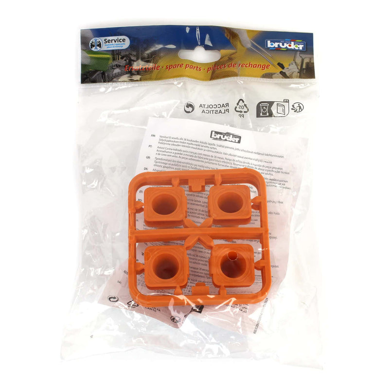 1/16 Set of (8) Bruder Construction Cones