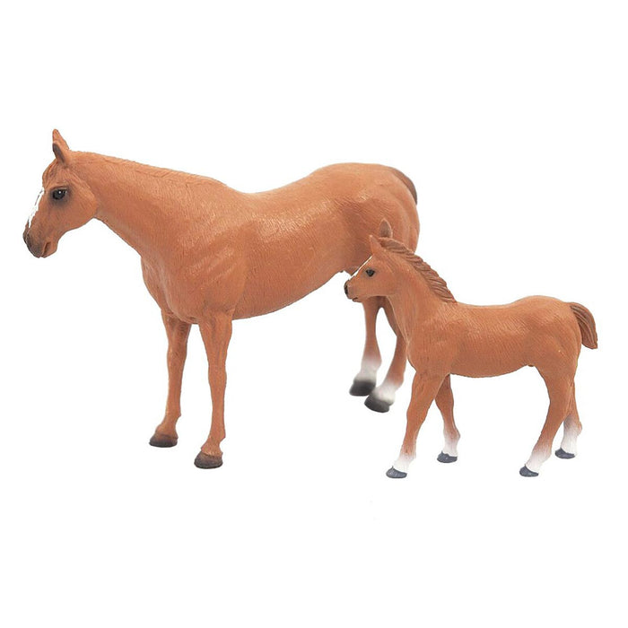 1/20 Quarter Horse Mare and Colt by Big Country Toys
