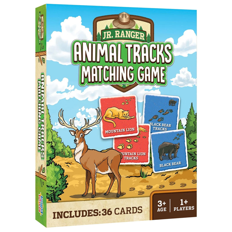 Junior Ranger Animal Tracks Matching Game