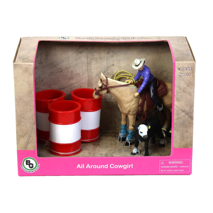 1/20 All Around Cowgirl Set by Big Country Toys