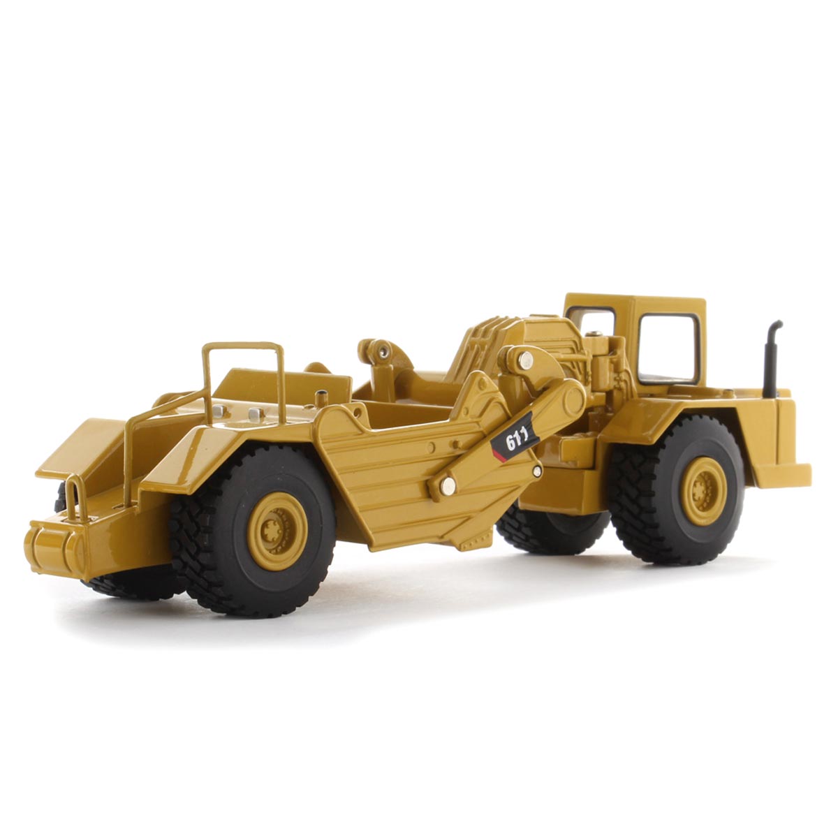 Caterpillar 模型セット ホイールローダー・バックホー・S1106 1/64 Caterpillar 611 Wheel Scraper — Outback Toys