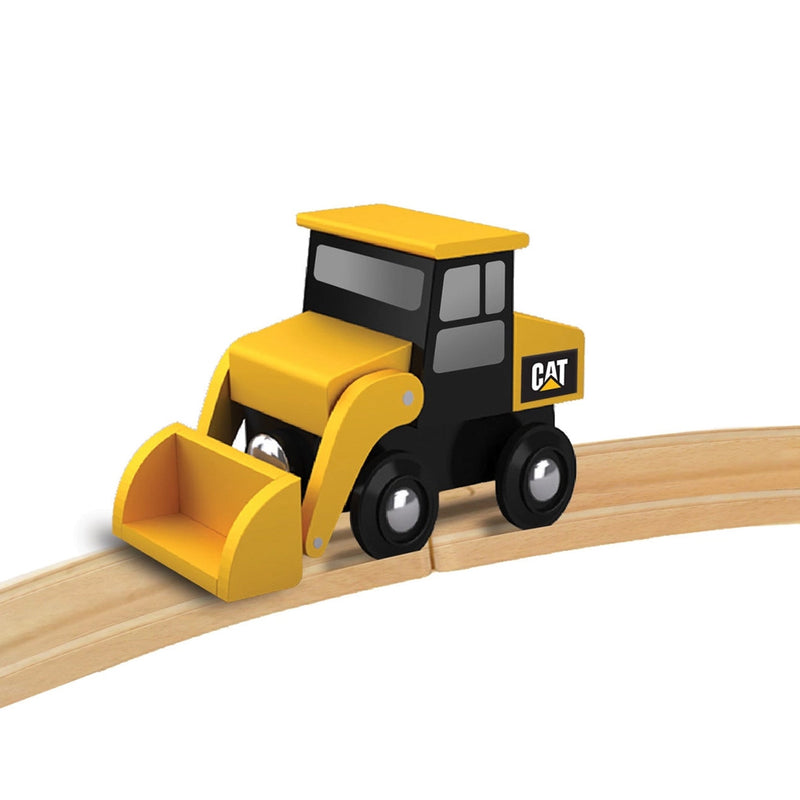 Caterpillar Wheel Loader Magnetic Toy Train Car