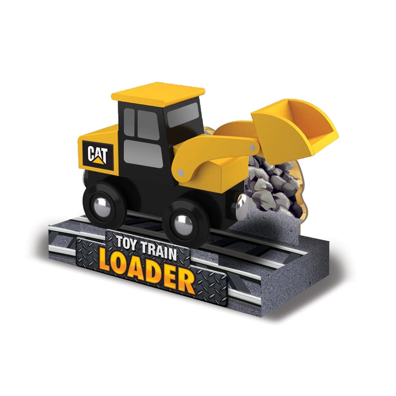 Caterpillar Wheel Loader Magnetic Toy Train Car