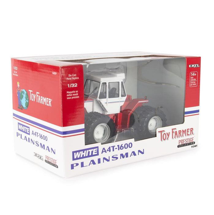 (B&D) 1/32 Limited Edition White Plainsman A4T-1600 4WD with Duals - Damaged Box