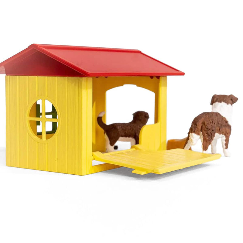 Friendly Dog House Playset with Animals by Schleich