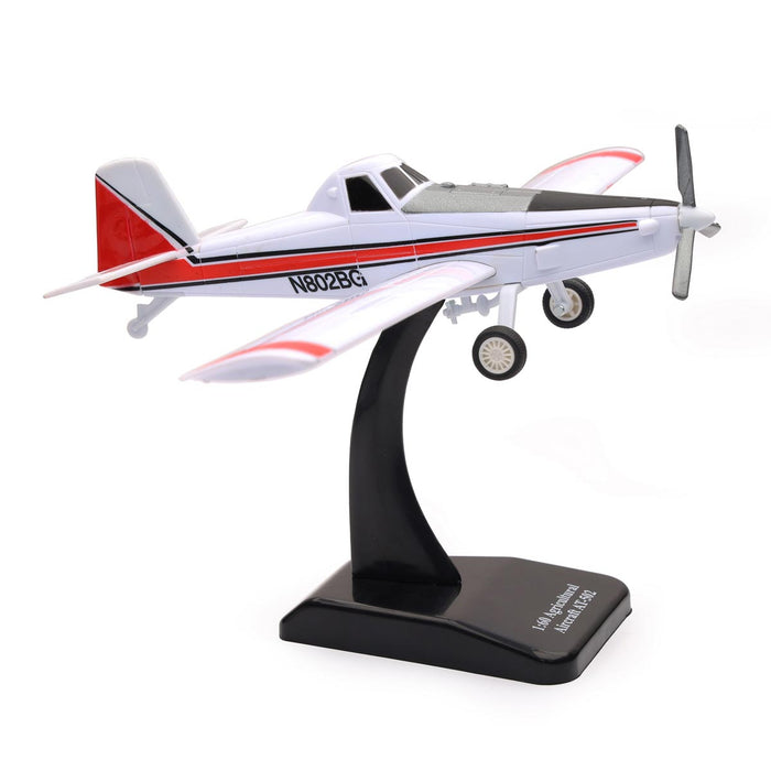 1/60 Exclusive Edition Red & White Air Tractor AT-502 AG Spray Crop Duster Airplane by New Ray