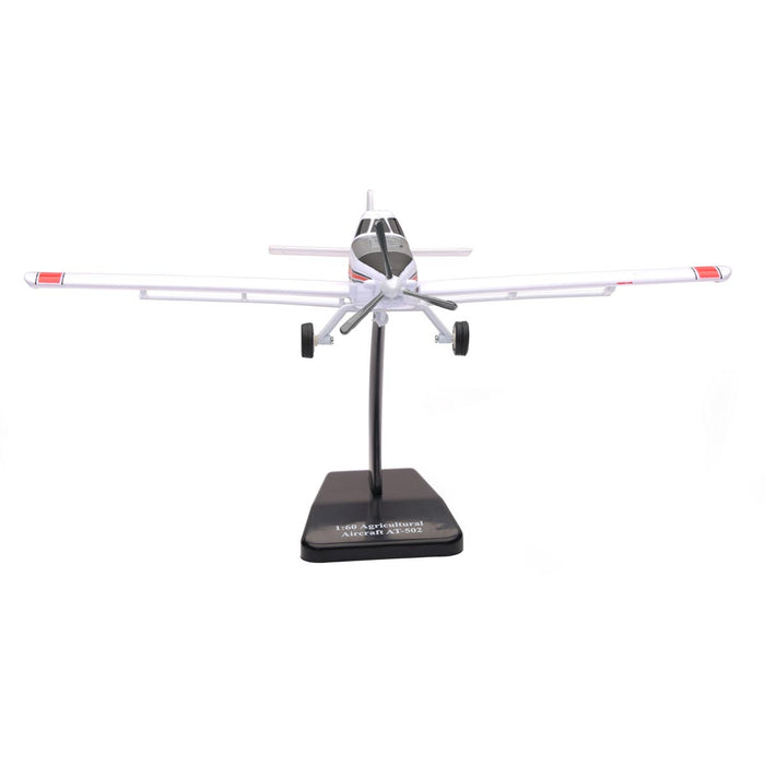 1/60 Exclusive Edition Red & White Air Tractor AT-502 AG Spray Crop Duster Airplane by New Ray