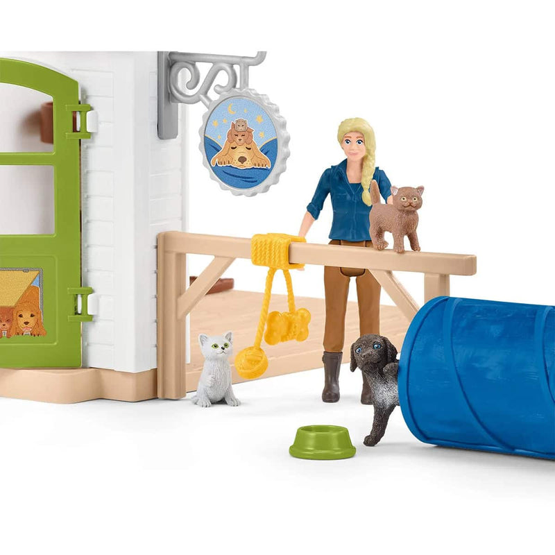 Pet Hotel Playset with Animals by Schleich