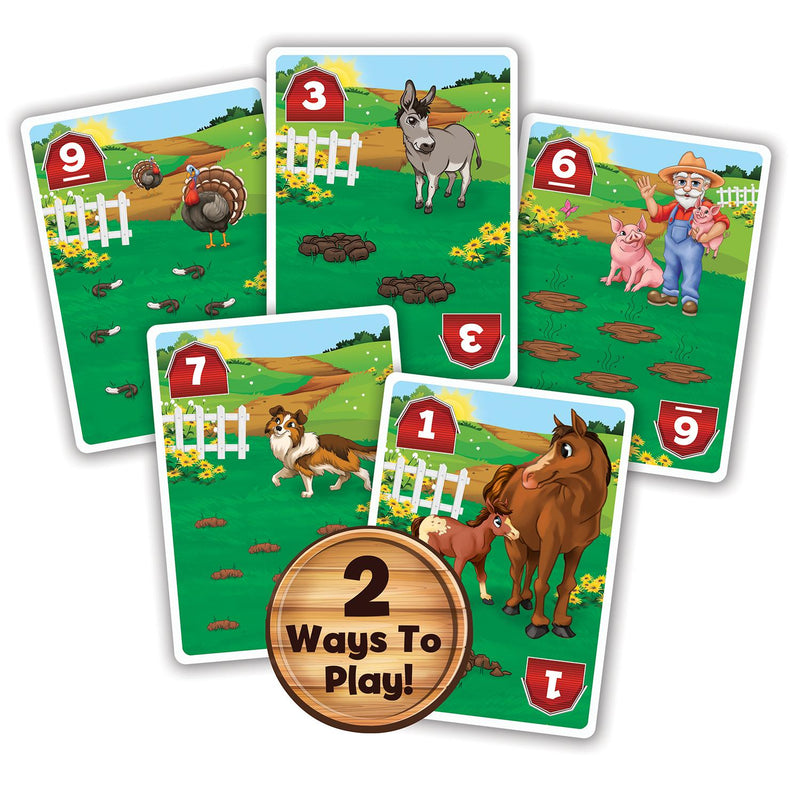 Old MacDonald's Farm Go Poop! Card Game