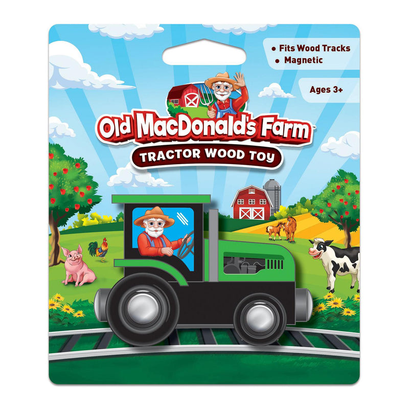 Old MacDonald's Farm Wood Toy Train