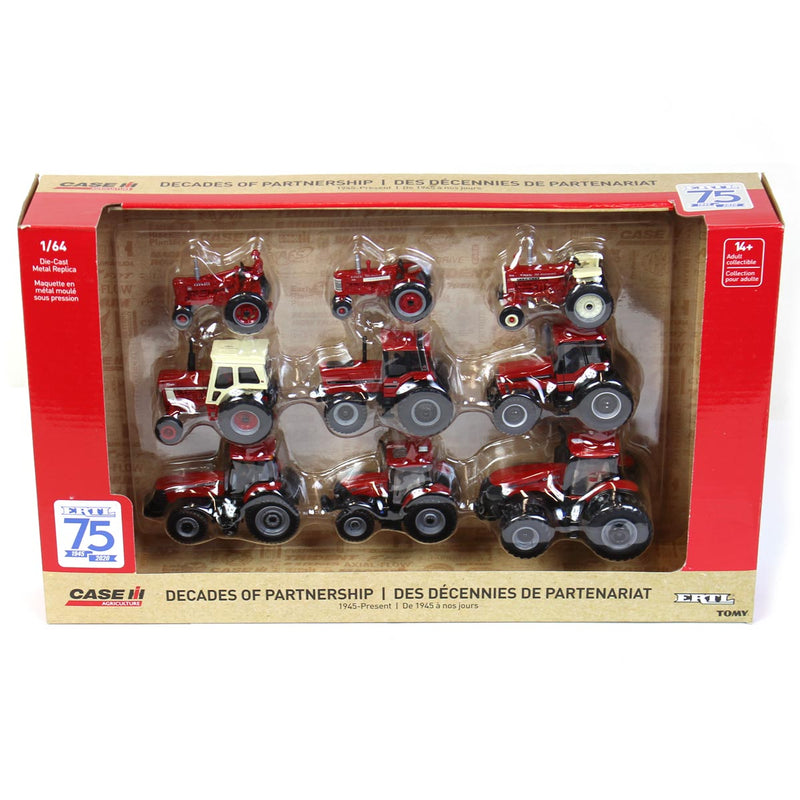 1/64 Limited Edition 9 Piece Tractor Set, ERTL 75th Anniversary, One Time Production