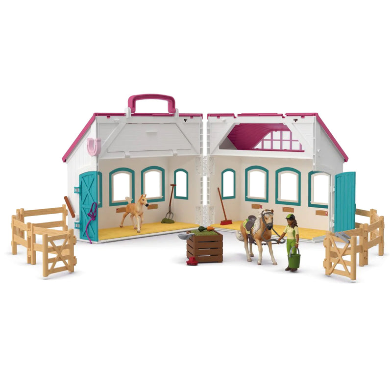 "Little Horseshoe" Open Stable by Schleich