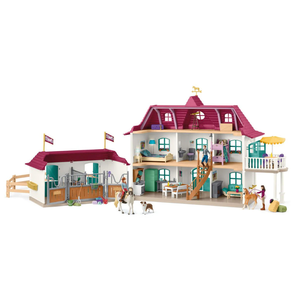 Lakeside Country House and Stable by Schleich — Outback Toys